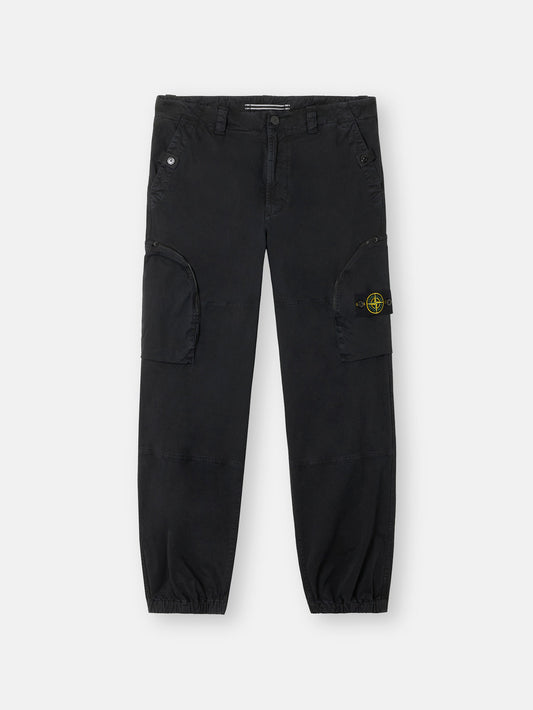 3100004 STRETCH ORGANIC BROKEN TWILL COTTON 'OLD' EFFECT