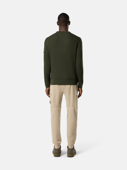 3100033 STRETCH ORGANIC BROKEN TWILL COTTON 'OLD' EFFECT
