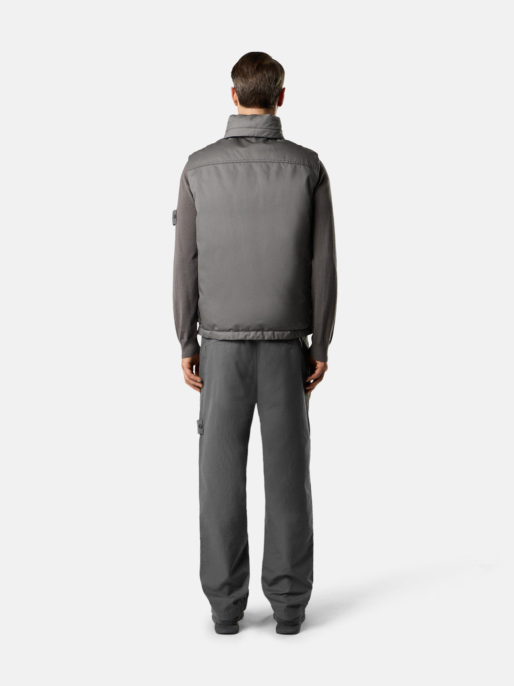 3100042 WEATHERPROOF COTTON CANVAS_STONE ISLAND GHOST