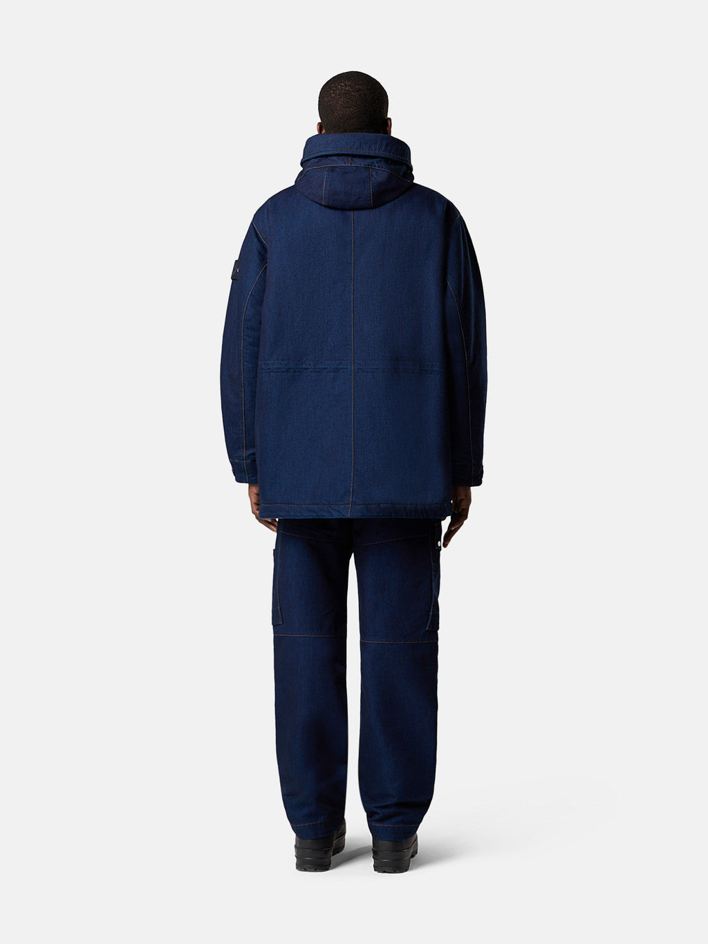 4100122 INDIGO POLYPROPYLENE DENIM LIGHT-RINSED