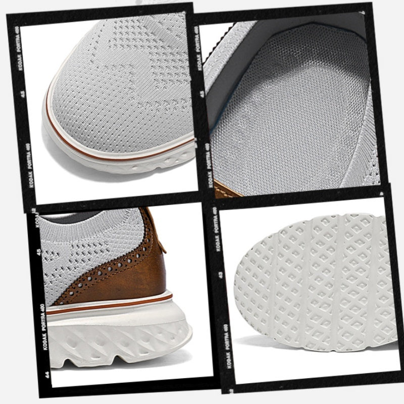 Men's Hands Free Slip On Oxford Shoes