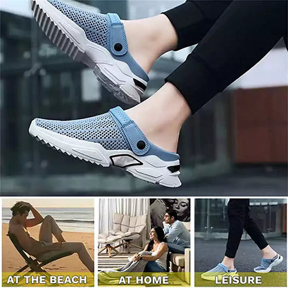 LetcloTM New Men's Orthopedic Hollow-Out Crocs / Sandals