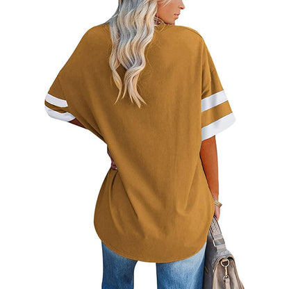 🔥Up to 69% OFF Today🔥Women Summer 2025 Tops 20 Colors Casual V-neck T-shirts