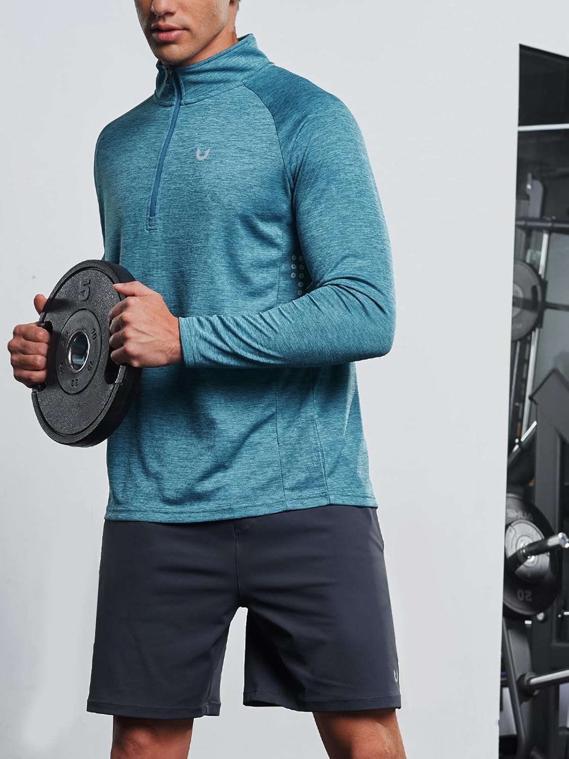 Textured Men's 1/2 Zip