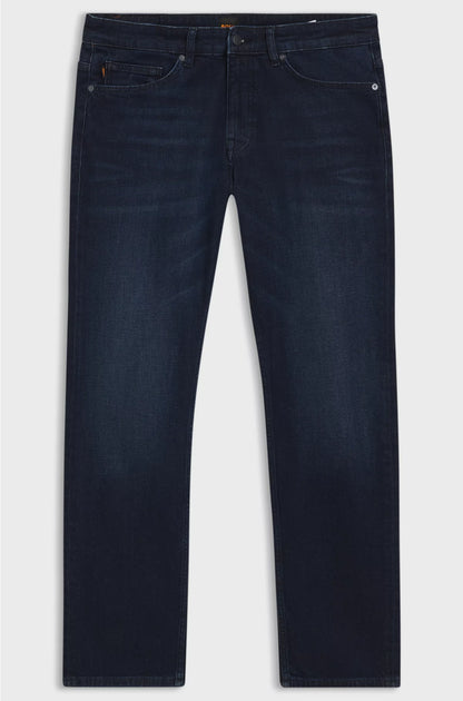 DELAWARE SLIM-FIT JEANS IN PURE-BLUE COMFORT-STRETCH DENIM