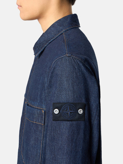 Q100027 INDIGO DENIM-RINSED