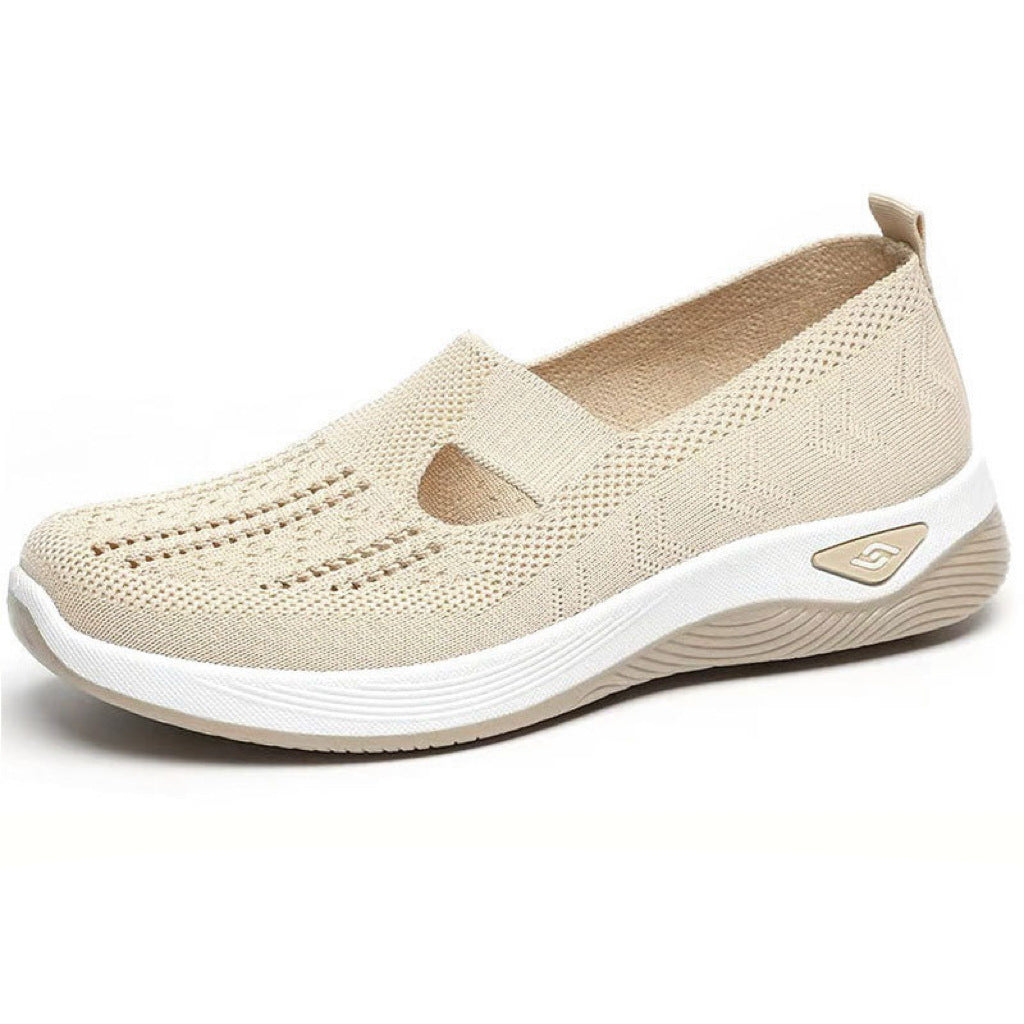 2026 Spring Summer Women's Slip-Ons | Airy Knit Fabric & All-Day Comfort
